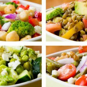 4 Vegetable Salad Recipes For Weight Loss | Healthy Salad Recipes