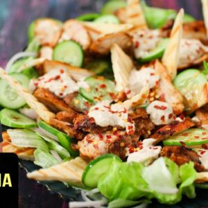 Chicken Shawarma Salad | How To Make Open Shawarma | Chicken Salad Recipe by Varun Inamdar