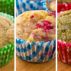 3 Healthy Muffins For Breakfast | Easy Muffin Recipe