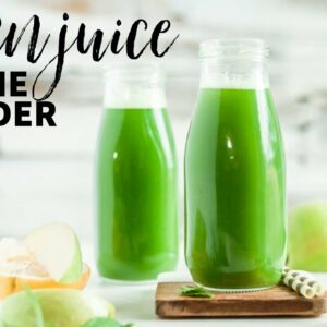 How to Make a Green Juice Recipe in the Blender