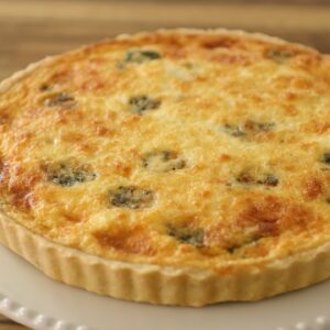 Spinach and cheese Quiche Recipe