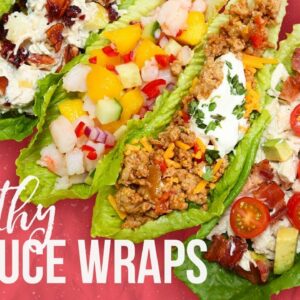 5 Healthy LETTUCE WRAPS | Back-To-School 2017