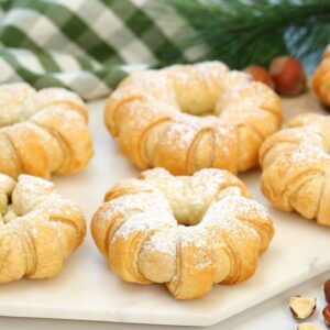 Puff Pastry Nutella Donuts | 2 Ingredient Christmas Dessert