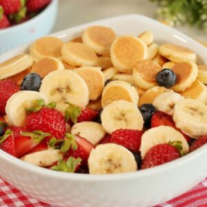 Easy Mini Pancakes Recipe | How to Make Pancake Cereal 🥞🥣