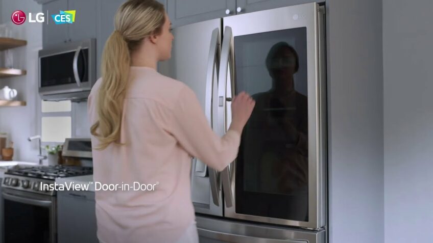 [LG at CES2021] LG InstaView Door-in-Door Refrigerator with Craft Ice