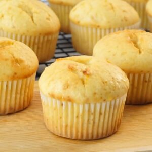 Easy Vanilla Muffins Ready In Minutes No Butter No Oil