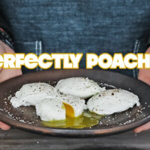Perfectly Poached Eggs Recipe + Soft | Medium | Hard Poached