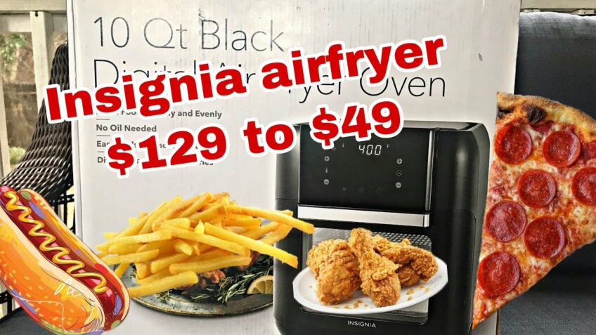Best Buy super sale Insignia digital air fryer $129 to $49