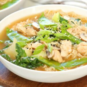 Chicken Ramen Soup | Easy 20 Minute Fall Soup Recipe