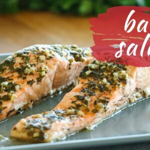 Easy Oven-Baked SALMON (in 15 minutes)