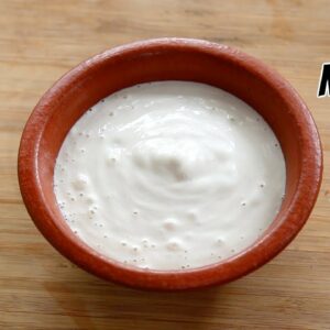 Oil Free & Eggless Mayonnaise In 1 Minute – How To Make Homemade Mayonnaise In A Mixie/Mixer Grinder