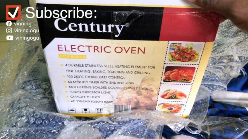 Unboxing A Delivery I Bought Online On Jumia – Century Electric Oven, Toaster, Baker For BBQ