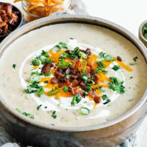 Homemade Creamy Potato Soup Recipe