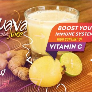 Guava and Ginger Booster Juice Recipe