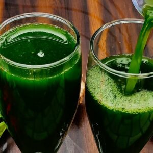 पालक का जूस बनाने की विधि|How To Make Palak Juice For WeightLoss. Morning Drink For WeightLoss.