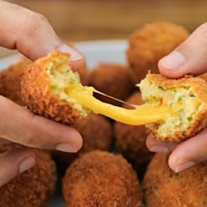 Cheese Stuffed Mashed Potato Balls Recipe