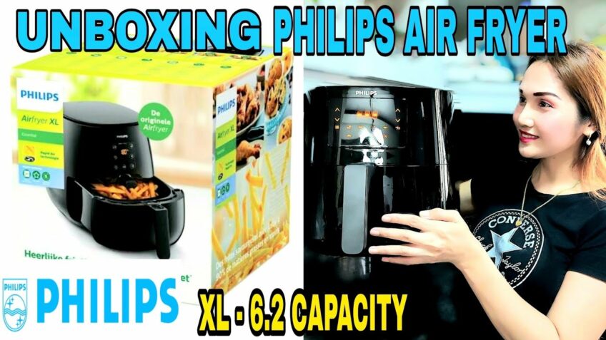 PHILIPS AIR FRYER XL UNBOXING LARGE AIR FRYER REVIEW