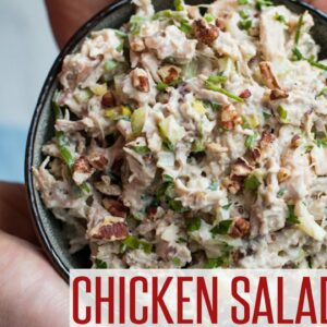 My Favorite Chicken Salad Recipe – Low Carb & Easy To Make