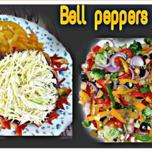 Tri color Salad Recipe/Mediterranean Salad recipe/Broccoli Salad recipe/Healthy Salad Recipe