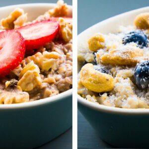 3 Healthy Oatmeal Recipes For Weight Loss