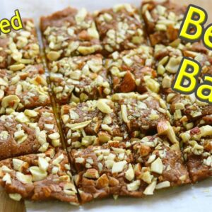 Besan Burfi – Besan Ki Barfi Recipe With Jaggery – No Refined Sugar – Diwali Sweets | Skinny Recipes