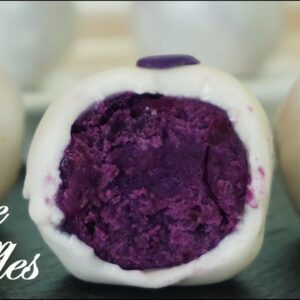 Ube Truffles | Purple Yam Truffles
