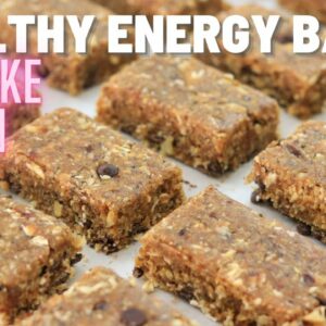 Homemade No-Bake Energy Bars Recipe