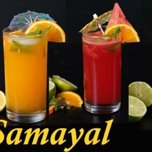 Summer Drink Recipe in Tamil | Juice Mocktail Recipes in Tamil