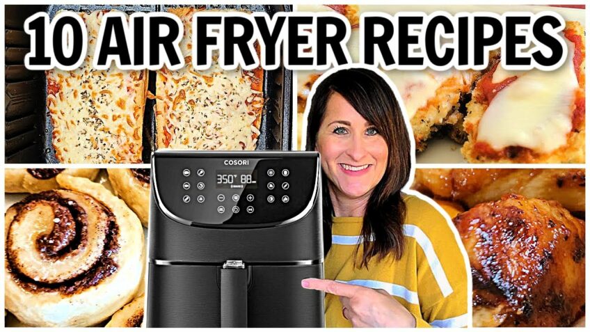 10 EASY Air Fryer Recipes – THIS is What to Make in Your Air Fryer – Cosori & Philips XXL