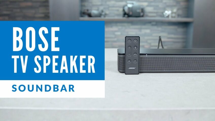 Bose TV Speaker Overview – A Small Soundbar For Great Dialogue