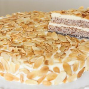 Swedish Almond Cake Recipe | Ikea Almond Cake