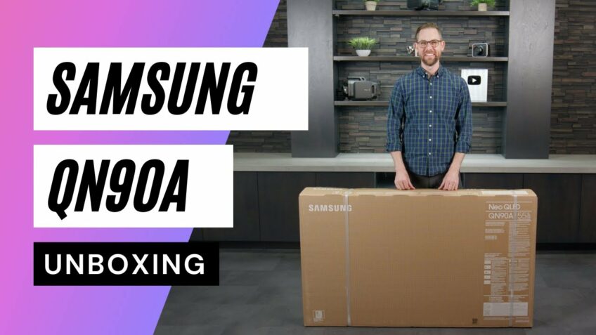 Unboxing The Samsung QN90A Series Neo QLED