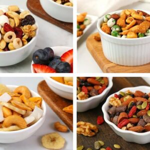 4 Healthy Trail Mix Recipes | Easy + Delicious Snack Ideas