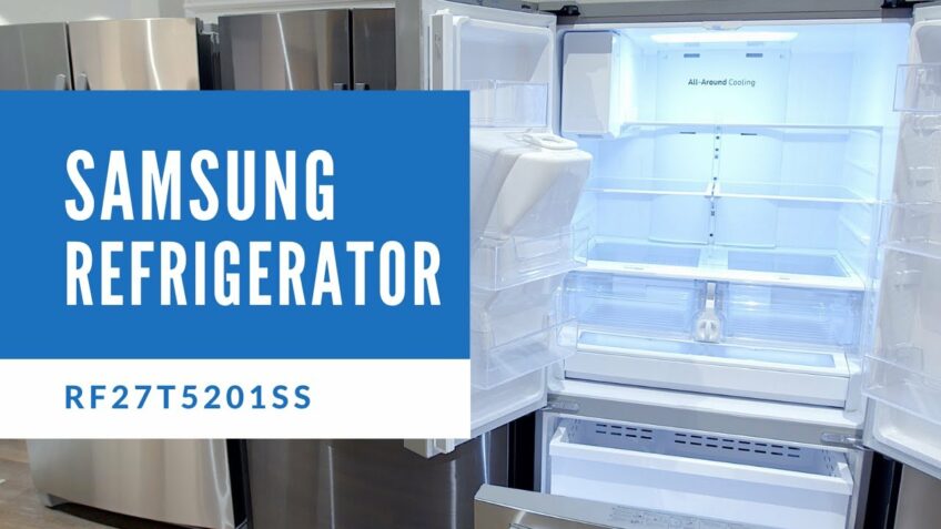 Samsung French Door Refrigerator Model RF27T5201SS