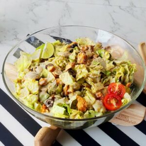 Iceberg Healthy Salad By Healthy Fusion ( Shot live on Food Fusion)