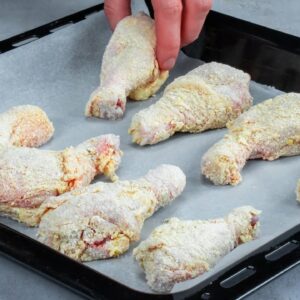 Only 3 ingredients for the simplest and most delicious recipe with chicken legs