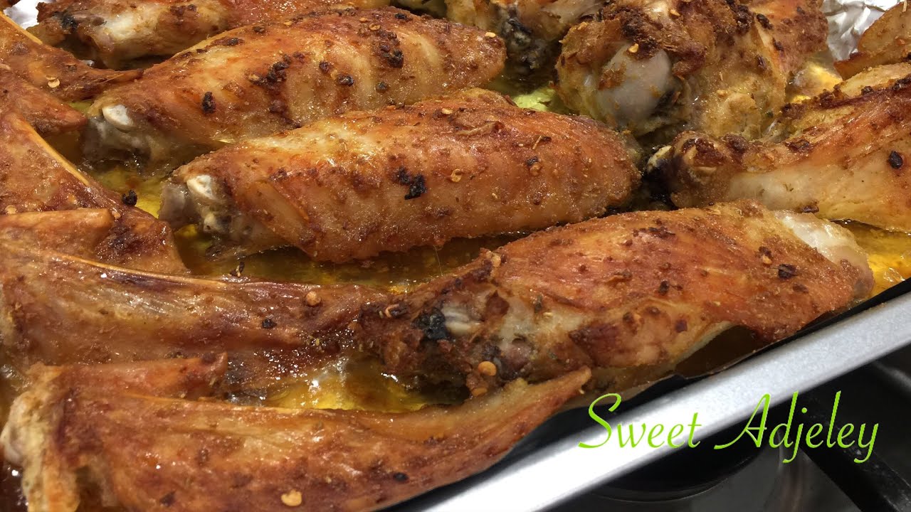 Quick & Easy But Flavorful Baked Turkey Wings Recipe Table and Flavor