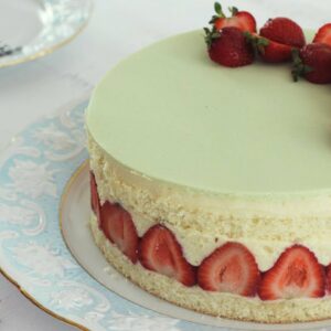 Fraisier – French Strawberry Cake