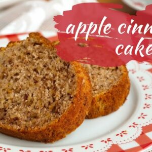 How to Make APPLE CINNAMON CAKE