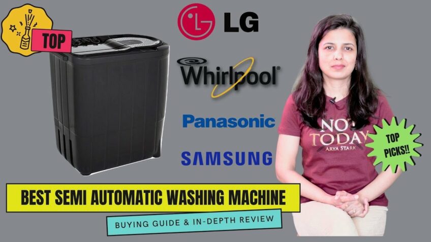 ✅Top 6: Best Semi Automatic Washing Machines 2021 | Washing Machine Buying Guide & Review