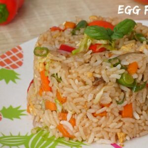 Egg / Vegetable Fried Rice || Indian Style Stir Fried Rice – Kids Lunch box Idea || এগ ফ্রায়েড রাইস