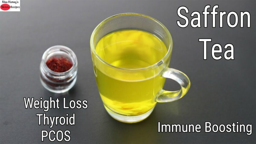 Saffron Tea – Weight Loss Tea/PCOS/Thyroid – Immune Boosting Kashmiri Kahwa Recipe | Skinny Recipes