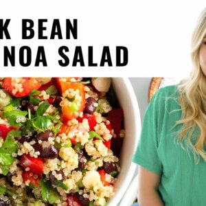 Black Bean & Quinoa Salad Recipe: The Perfect Quinoa Salad!