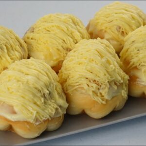 The Yummiest Cheesy Ensaymada | Cheesy Brioche