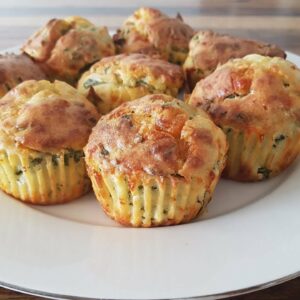 Spinach & Cheese Muffins Recipe