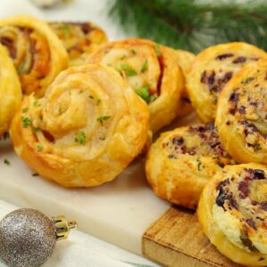 3 Puff Pastry Pinwheel Recipes | Holiday Appetizers