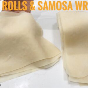 HOW TO MAKE AND FOLD SPRING ROLLS AND SAMOSA WRAPPERS | SPRING ROLL WRAPPER | SAMOSA SHEETS 3 WAYS