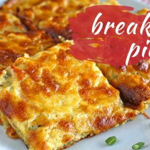 Simple Veggie-Loaded BREAKFAST PIE