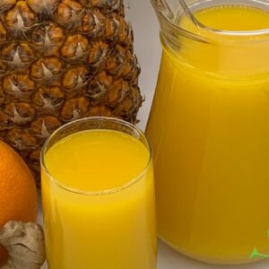 Let’s Make My Healthy Ginger Pineapple & Orange Drink For A Smooth Skin & Healthy Immune System