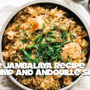 Easy Jambalaya Recipe with Shrimp and Andouille Sausage